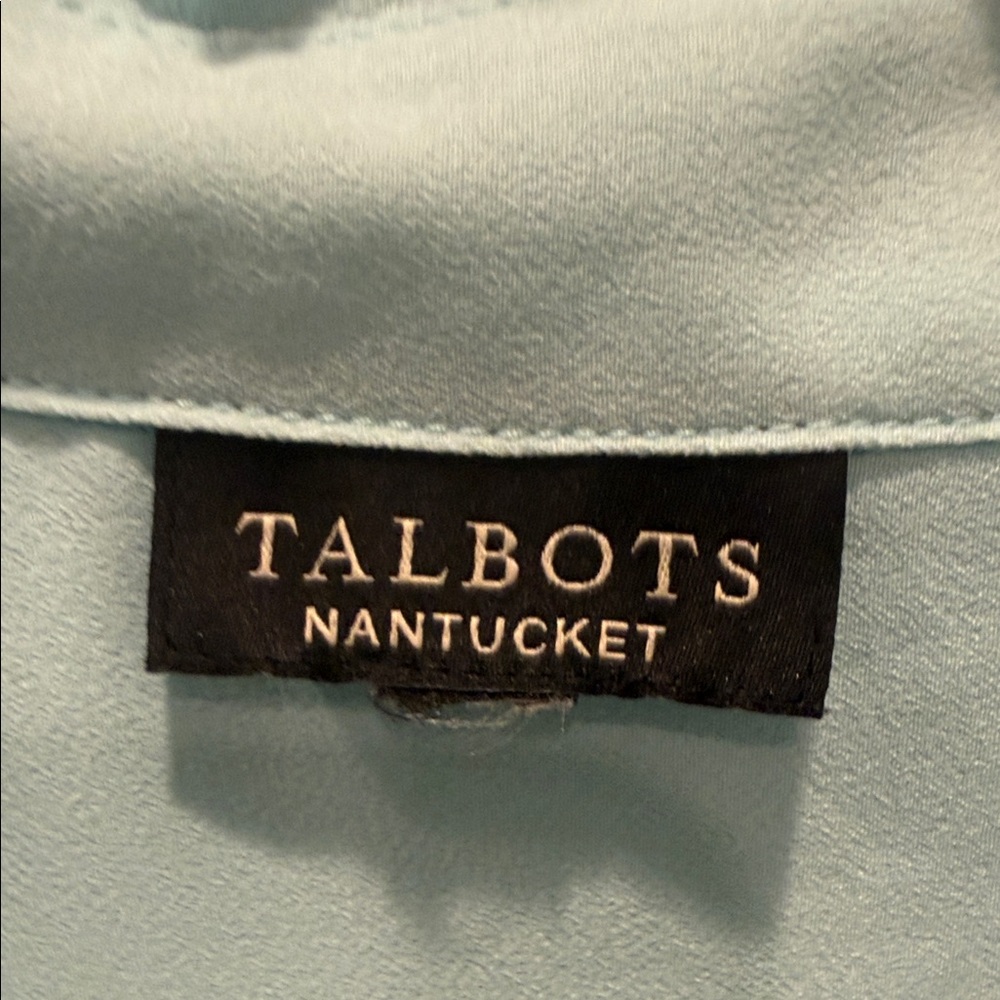 Talbots Soft Blue Top - Picture 2 of 4
